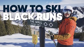 How to Ski Black Runs [upl. by Four]