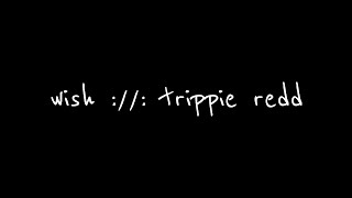 wish  trippie redd [upl. by Ahsiener]