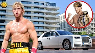 Logan Paul Billionaire Lifestyle 2024 Girlfriend  Kids House amp Luxury Cars [upl. by Okiram522]