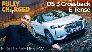 DS 3 Crossback ETense  Luxury compact SUV  Fully Charged [upl. by Entroc]