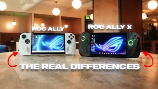 ROG Ally X vs ROG Ally The REAL Differences [upl. by Orford]