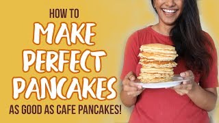 How to make perfect pancakes 9 important pancake making tips [upl. by Yllod525]