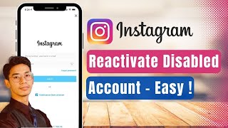 How To Reactivate Instagram Disabled Account  We Disabled Your Account No Longer to Access 2024 [upl. by Danelle]