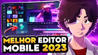 MELHOR EDITOR DE VIDEOS PARA CELULAR EM 2023 ANDROID E IOS  CELULAR FRACO [upl. by Penhall852]