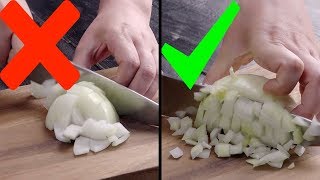 5 conseils de cuisine dun chef professionnel pour couper les légumes [upl. by Asyar]