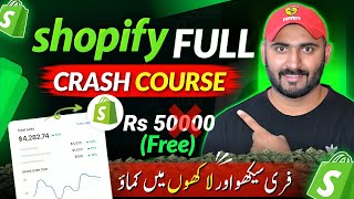 Shopify Dropshipping Full Course 2024  Shopify Tutorial For Beginners [upl. by Salta]