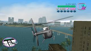 How to fly a helicopter in GRAND THEFT AUTO VICE CITY [upl. by Reyem]