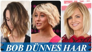 Aktuelle bob frisuren feines dünnes haar [upl. by Vijnas921]