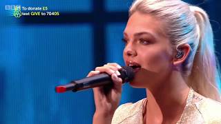 HD Louisa Johnson performing quotAlonequot by Heart  Children in Need 2017 Rocks the 80s [upl. by Misaq]