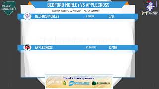 WASTCA  4th Grade  Rd12  Bedford Morley v Applecross  Day 1 [upl. by Close]