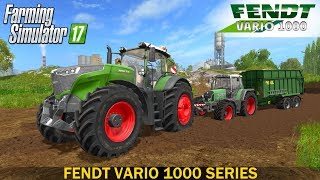 Farming Simulator 17 FENDT VARIO 1000 SERIES TRACTOR [upl. by Caryl]