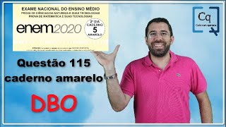 Resolução ENEM 2020  Química  questão 115 caderno amarelo [upl. by Assenev]