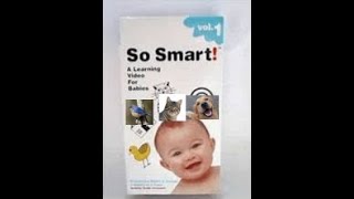 So Smart Volume 1 Simulating Sights amp Sounds 1997 VHS With Animal Sounds [upl. by Monetta]