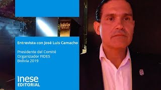 FIDES 2019  Entrevista con José Luis Camacho [upl. by Krystal]