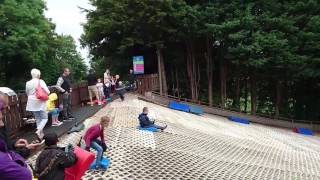 Tobogganing At The Mendip Ski Centre Churchill North Somerset [upl. by Lizabeth]