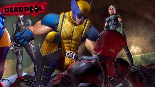 Deadpool MEETS Wolverine amp XMEN  Deadpool the GAME  Deadpool Walkthrough [upl. by Forta]