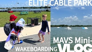 ELITE CABLE PARK ECP WAKEBOARDING FLORIDA MAVS MiniVLOGS [upl. by Nohcim]