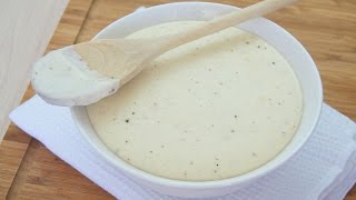 How to Make Bechamel Sauce  Easy Homemade Bechamel White Sauce Recipe [upl. by Wall]