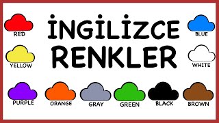 İNGİLİZCE RENKLER  TEKRARLI [upl. by Arymat512]