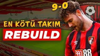 PREMIER LİG EN KÖTÜ TAKIM REBUILD  FIFA 22 BOURNEMOUTH REBUILD  KARİYER MODU [upl. by Fasto]