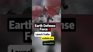 Earth Defense Force 6  Launch Trailer PS5PS4PC earthdefenseforce earthdefenseforce6 edf [upl. by Dnomder]