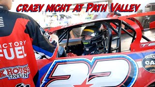 CRAZY NIGHT  PATH VALLEY SPEEDWAY [upl. by Jalbert]