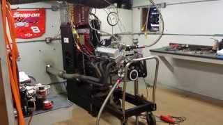 372ci Small Block Chevy 7500 RPM Dyno Pull [upl. by Llewkcor]