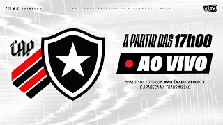 AO VIVO  AthleticoPR x Botafogo  9° Rodada Brasileirão [upl. by Tneicniv]