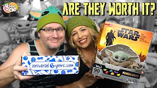 BABY YODA SNACK TIME  The Mandalorian Fruit Snacks amp Universal Yums Unboxing and Review [upl. by Gaves]