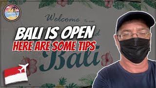 Bali is open  Here are some tips  Travel to Bali March 2022 [upl. by Sorips]