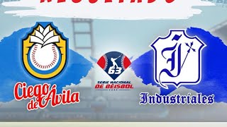 industriales vs ciego de avila juego 5 [upl. by Thurstan]