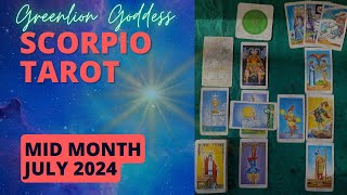 SCORPIO TAROT quotSUCCESS FEELING VALIDATEDquot MID MONTH JULY 2024 [upl. by Eitsyrc]