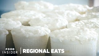 How Ricotta Cheese Is Made In Italy  Regional Eats [upl. by Essirahs73]