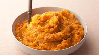 How to Make Rachaels Mashed Sweet Potatoes  Food Network [upl. by Airamanna]