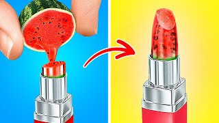 GIRLY SCHOOL HACKS AND CRAFTS 💄 Funny DIYs amp Ideas To Become Popular by 123 GO [upl. by Zilef]