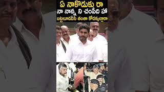 ఏ నా కొడుకు రా నా నాన్న ని చంపేది బట్టలూడదీసి తంతా కోడక్కల్లారా NaraLokesh  Telugu Cinema Brother [upl. by Ilujna]