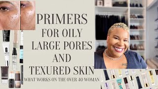 PRIMERS FOR LARGE PORES AND TEXTURED MATURE SKIN Over 40 textured skin [upl. by Chace]