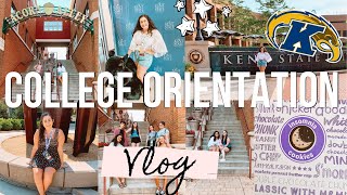 college orientation vlog  Kent State University [upl. by Skricki310]