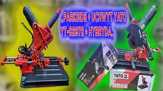 Szlifierka kątowa Parkside  stojak uchwyt YATO YT82972 [upl. by Pack]