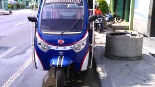 tricycle motorcycle test on extreme road [upl. by Ganny554]