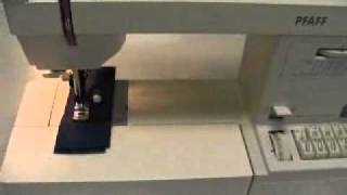 Pfaff 1151 Tipmatic Sewing Machine Demo [upl. by Errol194]