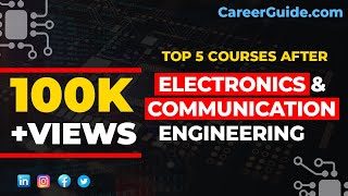 Top 5 courses after Electronics and communication engineering [upl. by Etteoj]