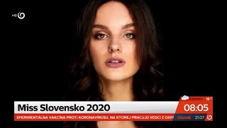 Kristína Víglaská  finalistka MISS SLOVENSKO 2020 č2 [upl. by Hatty]