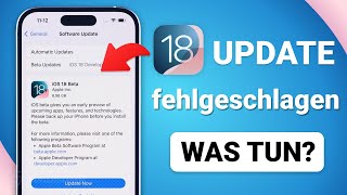 iOS 18 Update nicht angezeigt iOSUpdate fehlgeschlagenSoftware Update iPhone geht nicht WAS TUN [upl. by Zehe58]