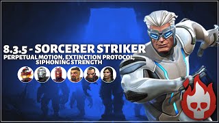 MCOC Act 835  Sorcerer Striker Extinction Protocol  Elsa Bloodstone vs Quicksilver  2023 [upl. by Annat]