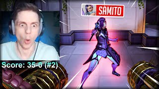 Gatekeeping TOXIC Streamer From RANK 1 with reactions  Overwatch 2 [upl. by Aneelehs]