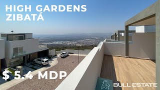 Residencia de lujo en High Gardens Zibatá Querétaro Roof Garden con vistas inigualables 54 MDP [upl. by Anerres258]