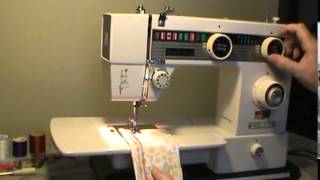 NIFTYTHRIFTYGIRL Vintage Nelco convertible Freearm sewing machine [upl. by Farman]