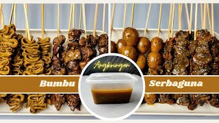 INI DIA RESEP BUMBU SATE ANGKRINGAN❗Satu Bumbu untuk Semua Bumbu Kuning [upl. by Cherye45]