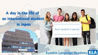 A day in the life of an international student in Japan  KLA video [upl. by Nirret]